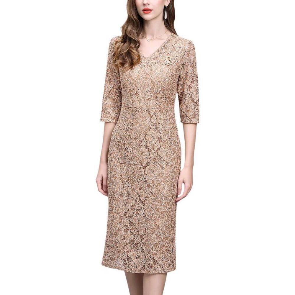 Lebrin Atelier Womens  Midi Dress